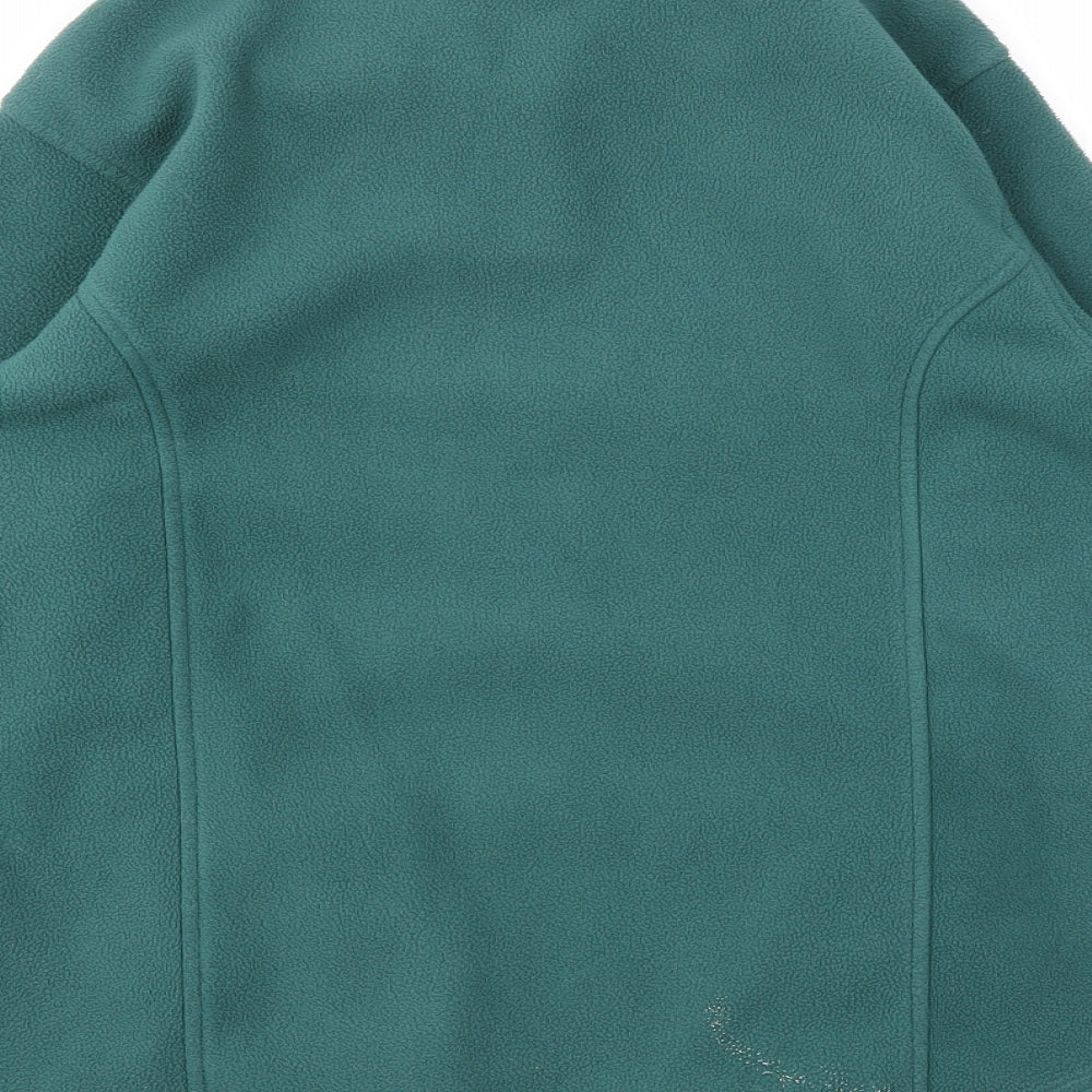 AWARD Womens Green Full Zip Jumper Size M
