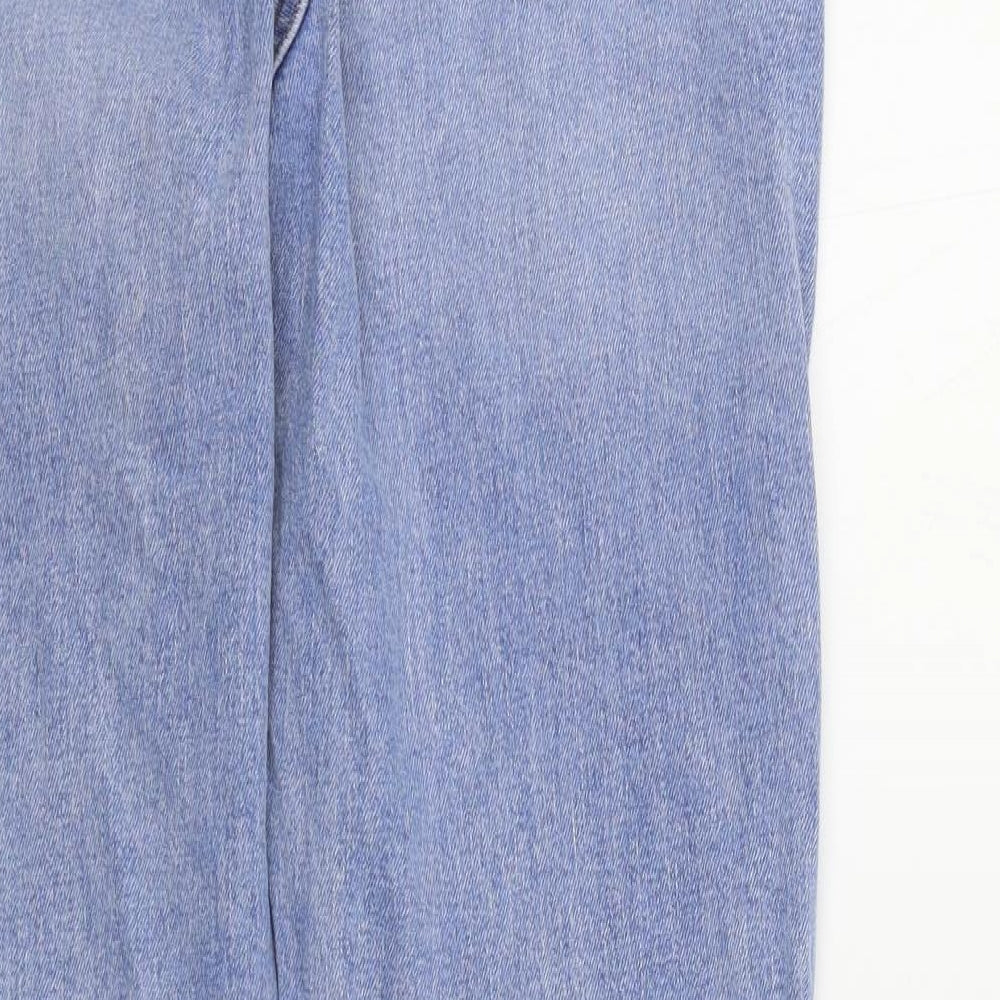 H&M Womens Blue Straight Jeans Size 28 L27 in