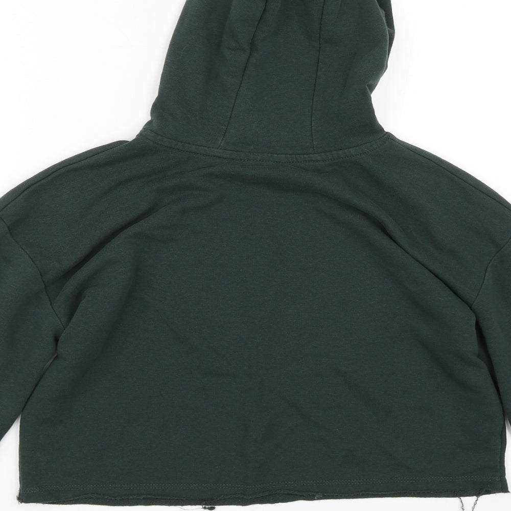 George Girls Green Pullover Hoodie Size 8-9 Years