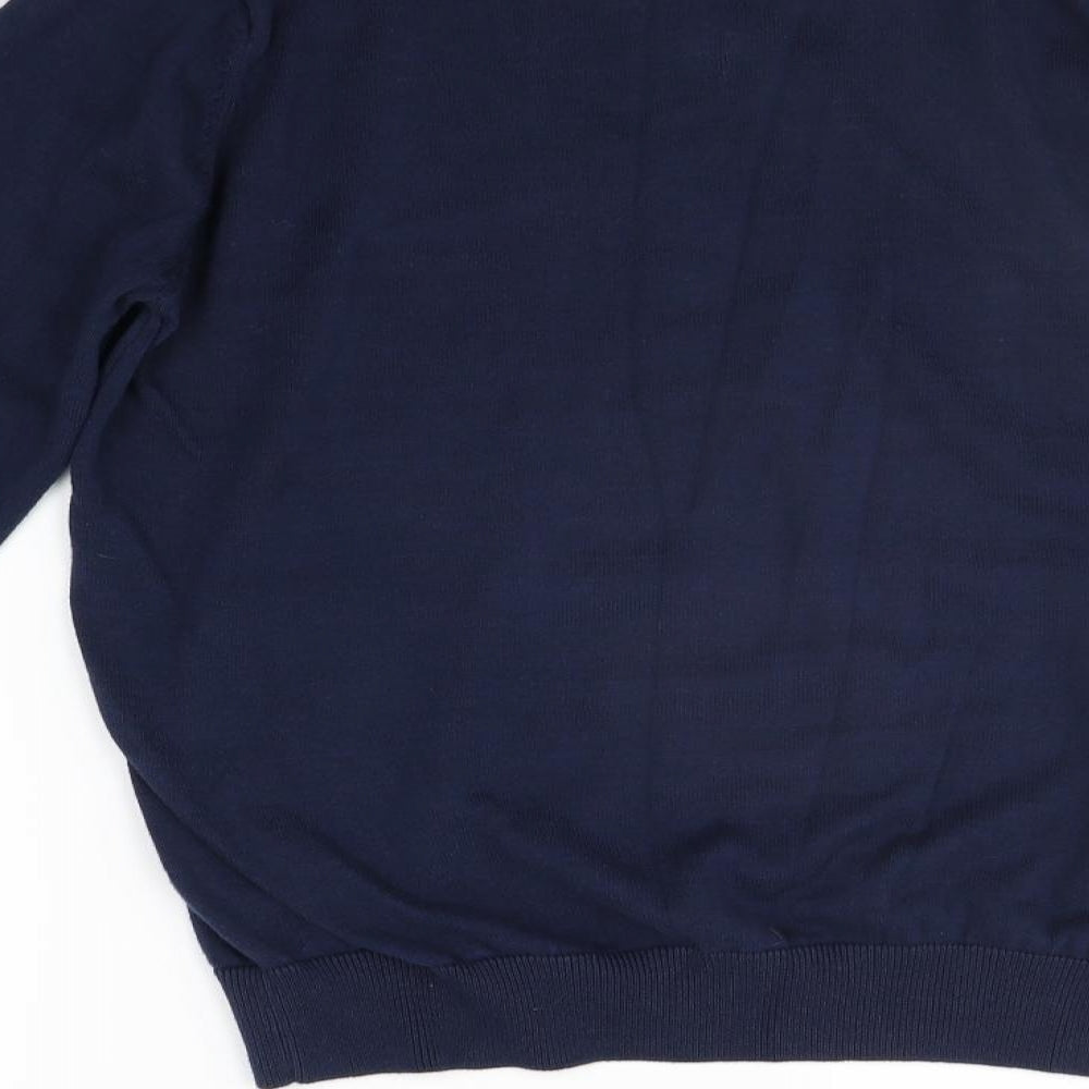 HAMWORTH Mens Blue Pullover Jumper Size M