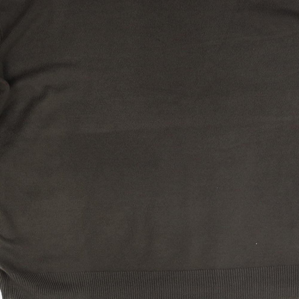 Tomas Nash Mens Brown Pullover Jumper Size M