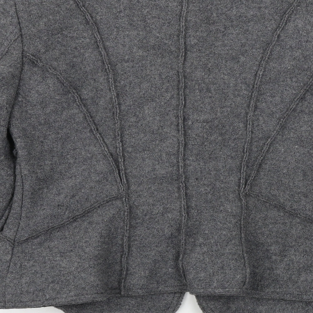 Marks & Spencer Womens Grey Jacket Coat Size 12
