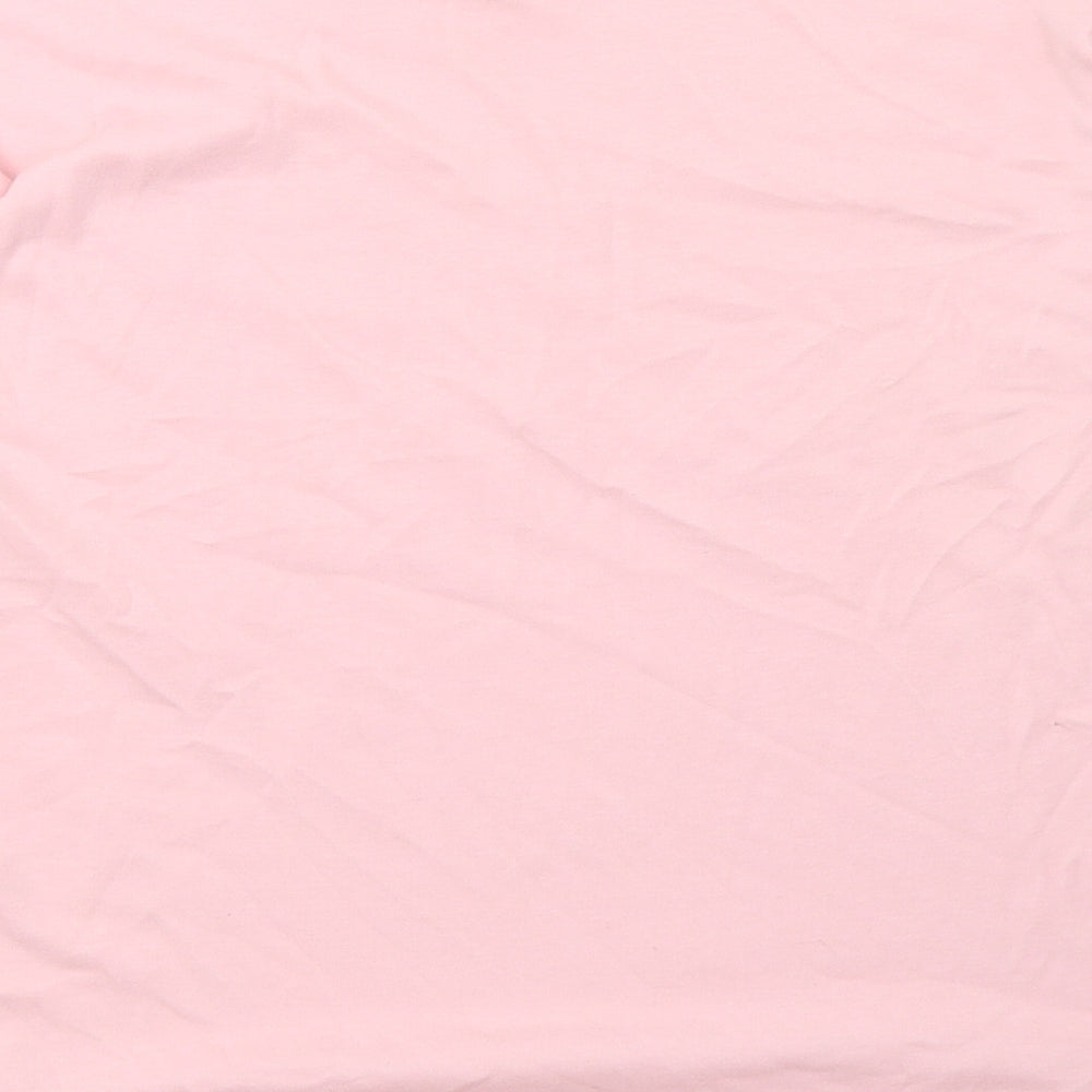 George Girls Pink Solid Top Pyjama Top Size 12-13 Years - Sleep & Sparkle