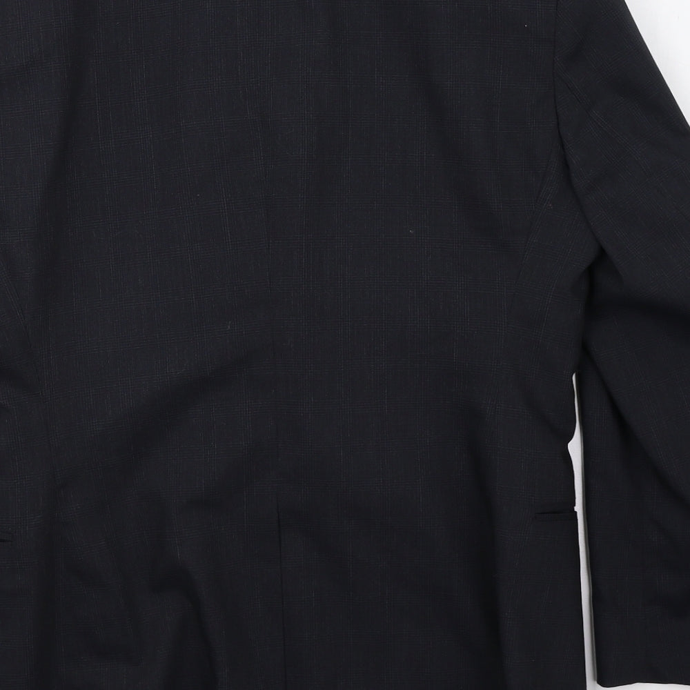 Tailor Store Mens Black Jacket Blazer Size M