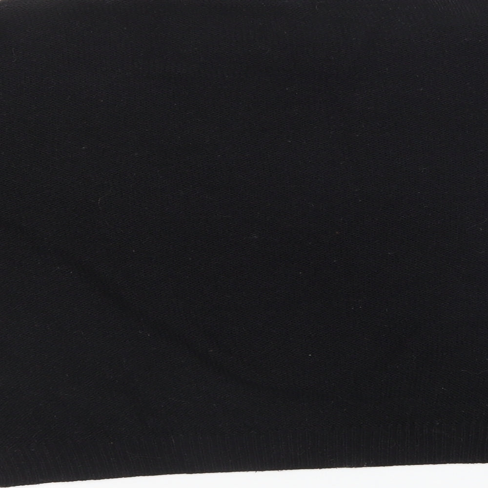 Brave Soul Womens Black Pullover Sweatshirt Size S
