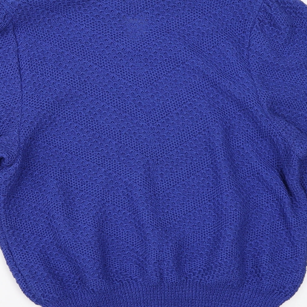 Quimo Womens Blue Pullover Jumper Size 8