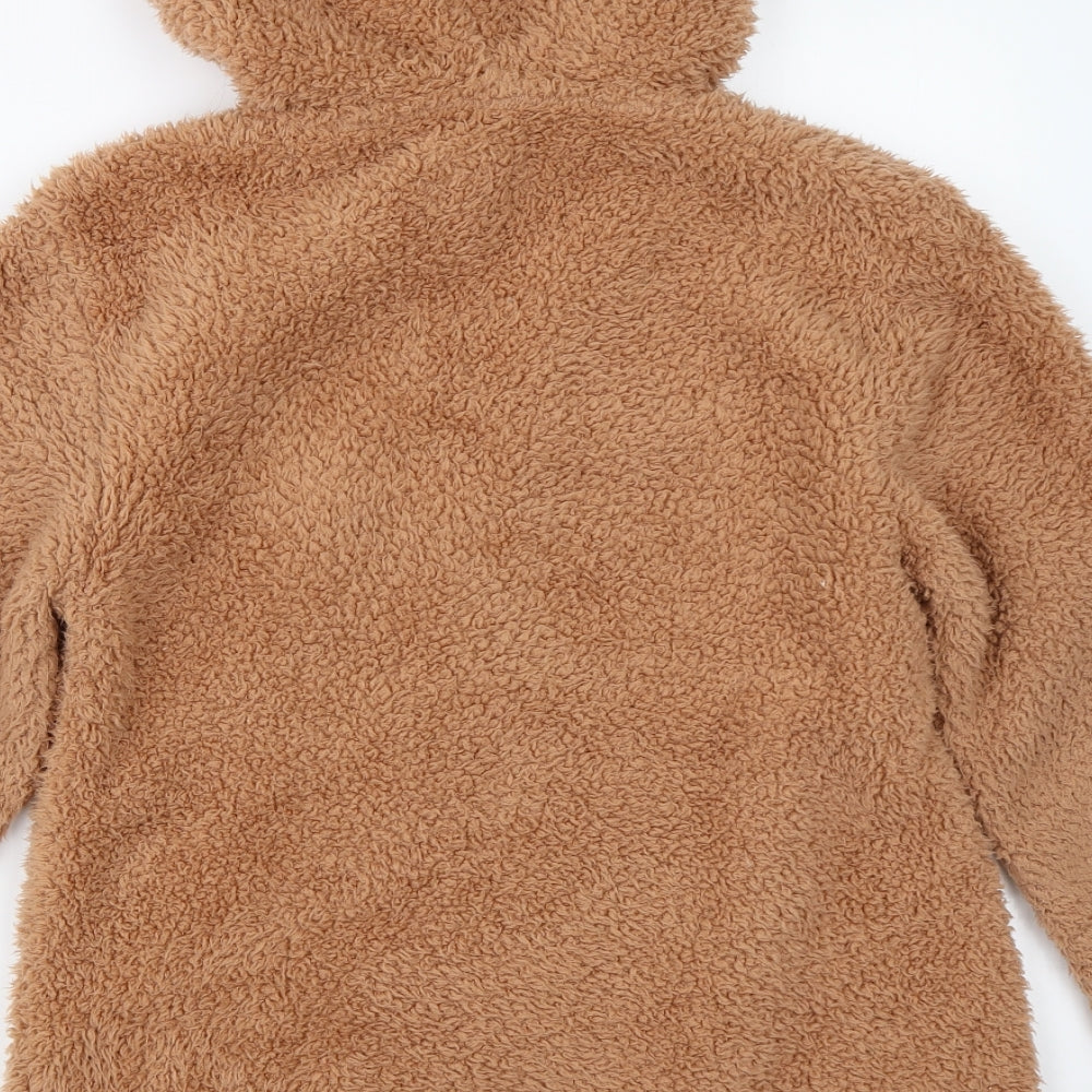 NEXT Womens Brown Pullover Hoodie Size S