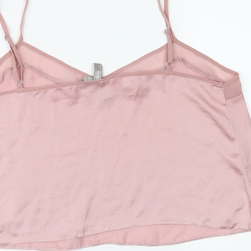 ASOS Womens Pink Camisole Tank Size M