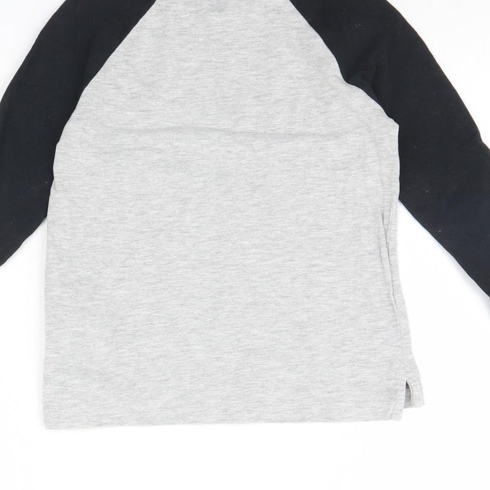 Next Boys Grey Basic T-Shirt Size 4 Years