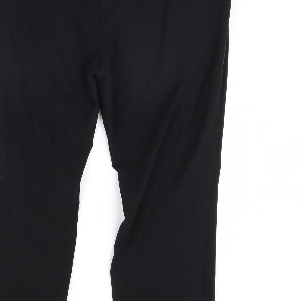 Marks & Spencer Womens Black Dress Pants Trousers Size 40 in L31 in