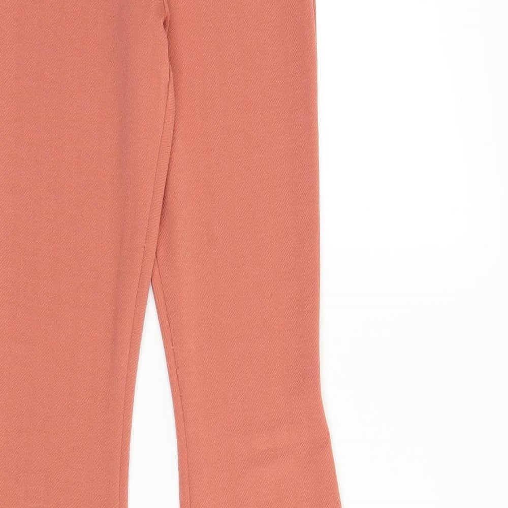 Boohoo Womens Pink Sweatpants Trousers Size 6 L30 in