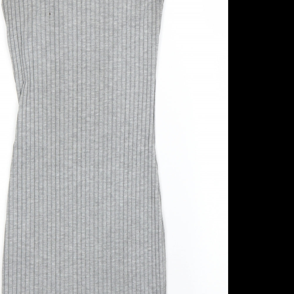 Parisian Womens Grey Tank Dress Size 6