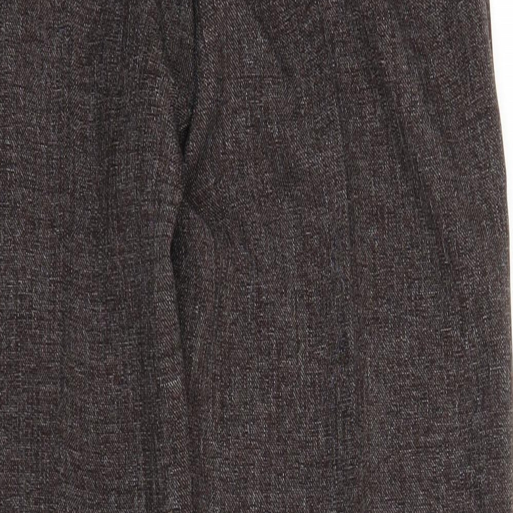 Preworn Womens Brown Trousers Size 10 L25 in