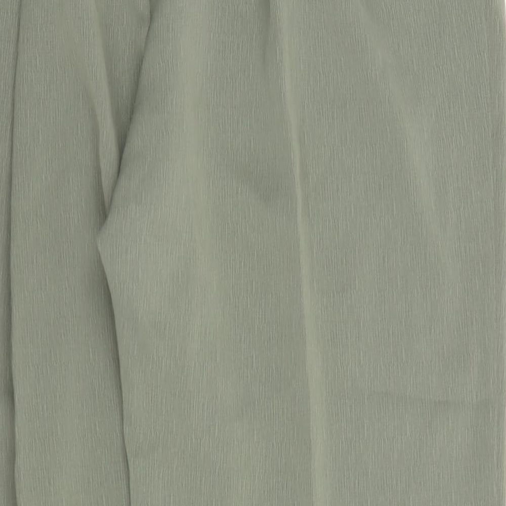Design Essentials Womens Green Capri Trousers Size 20 L26 in