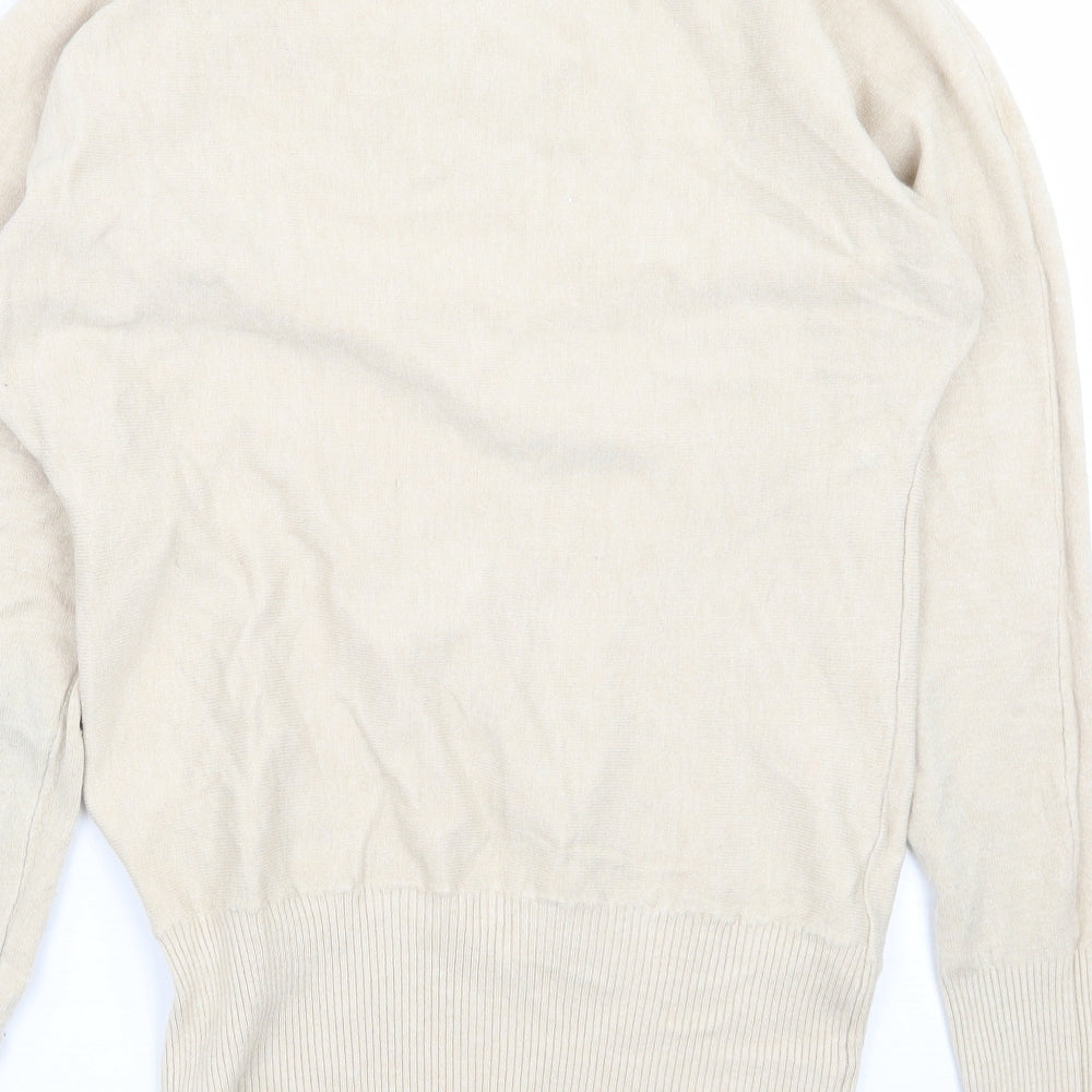 Kidaer Womens Beige Pullover Jumper Size M