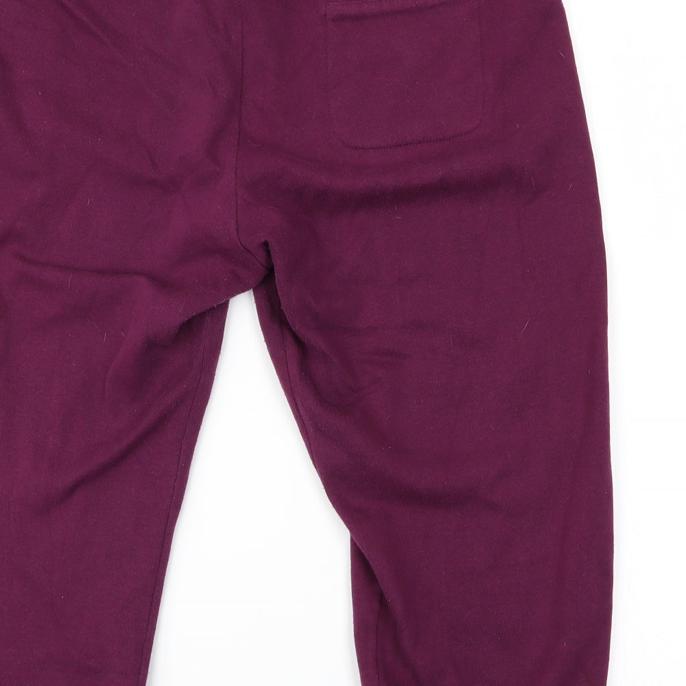 Preworn Womens Purple Sweatpants Trousers L26 in