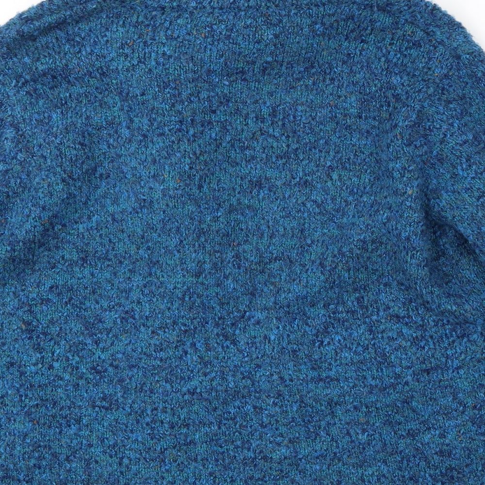 CasualComfort Womens Blue Overcoat Coat Size 16
