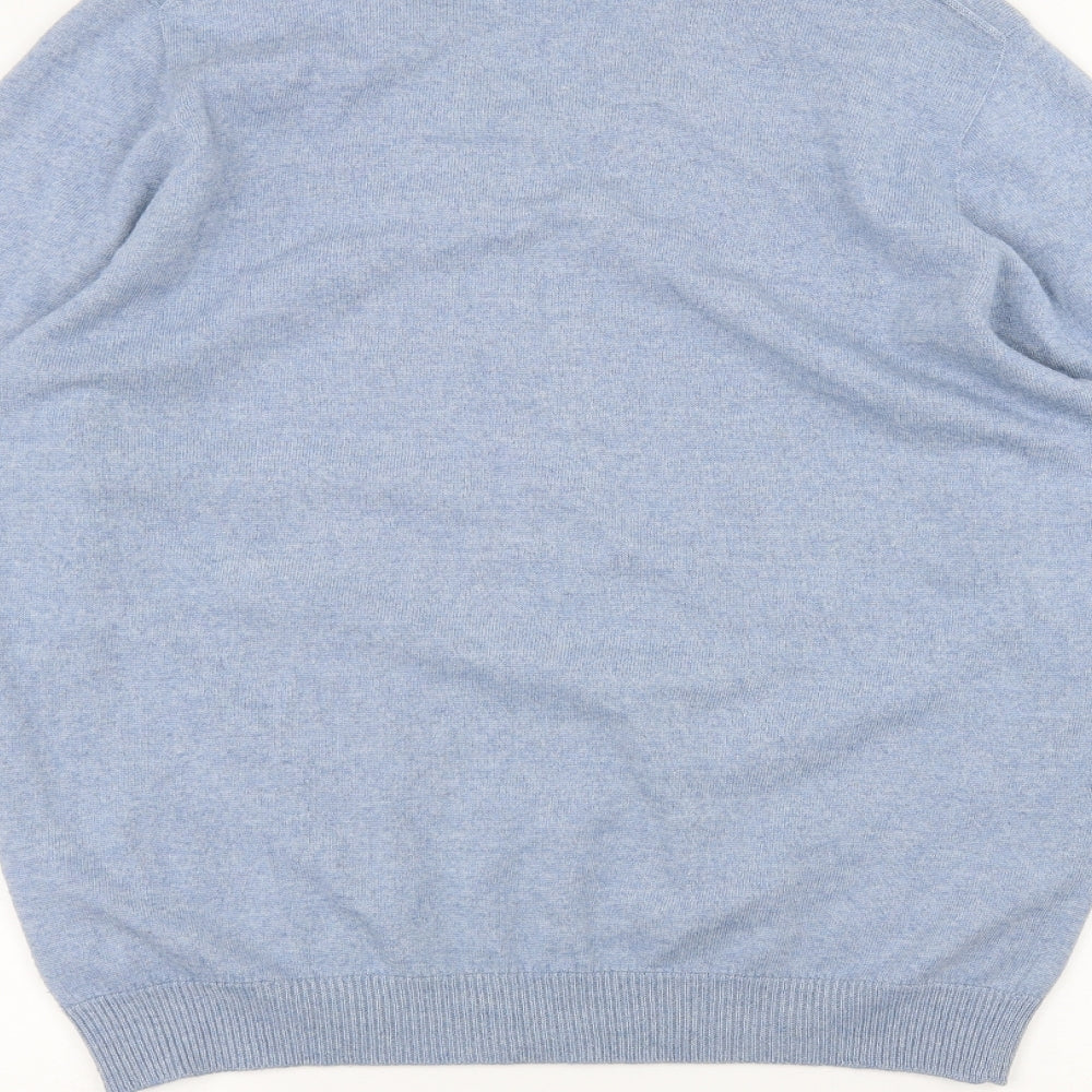 Marks & Spencer Mens Blue Pullover Jumper Size L