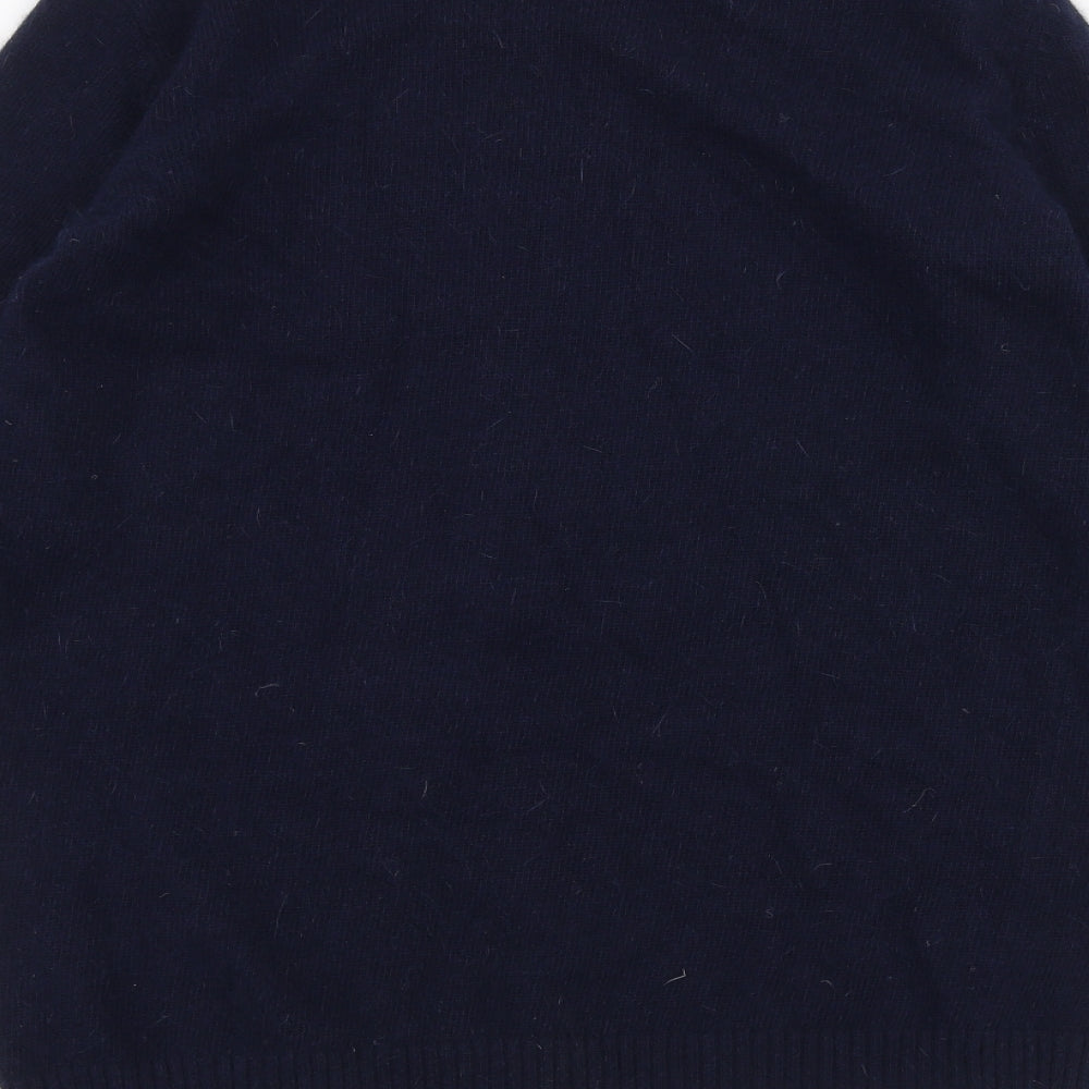Illustrated People Womens Blue Pullover Jumper Size S