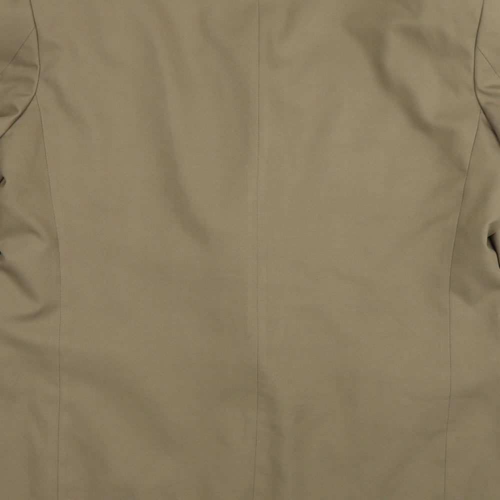 Perfects Mens Brown Jacket Blazer Size 44