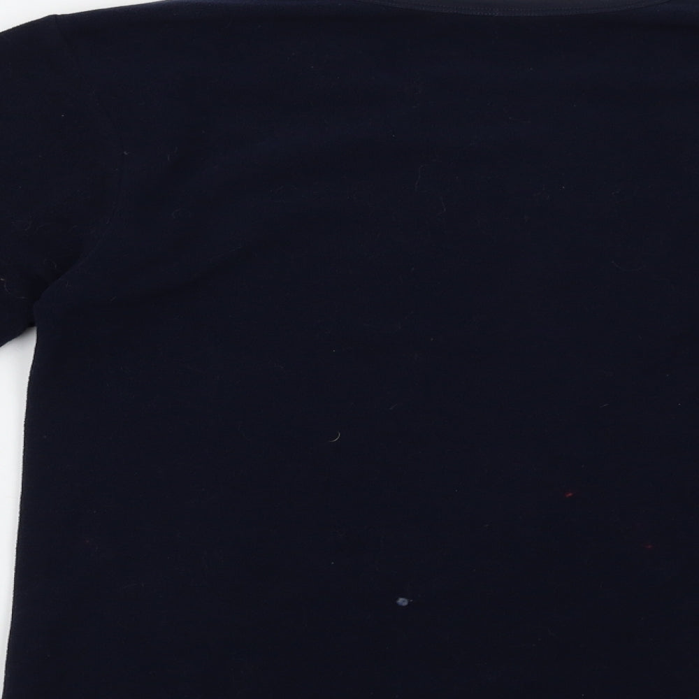 Campri Womens Blue Basic T-Shirt Size M