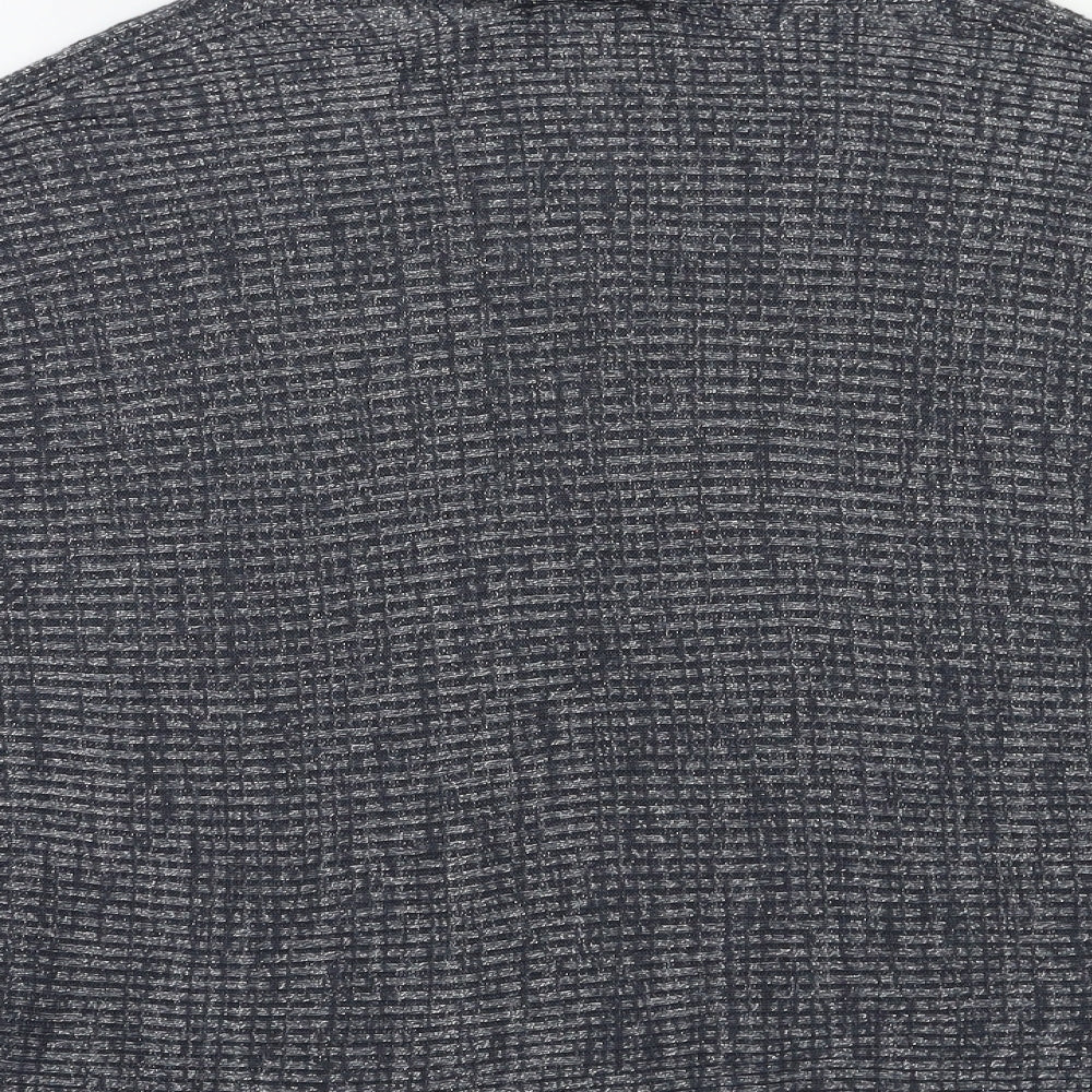 Amanti Womens Grey Cardigan Jumper Size M