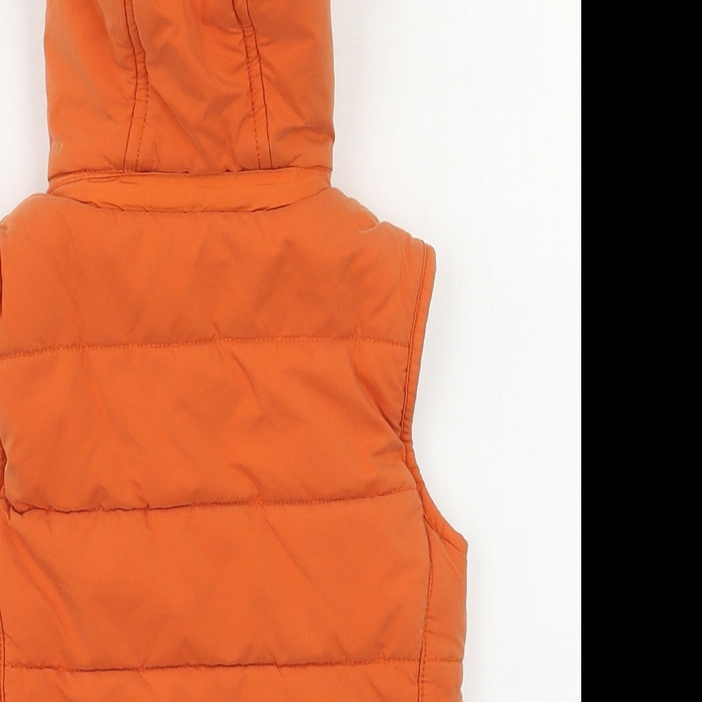 DKNY Baby Orange Gilet Waistcoat Size 9-12 Months