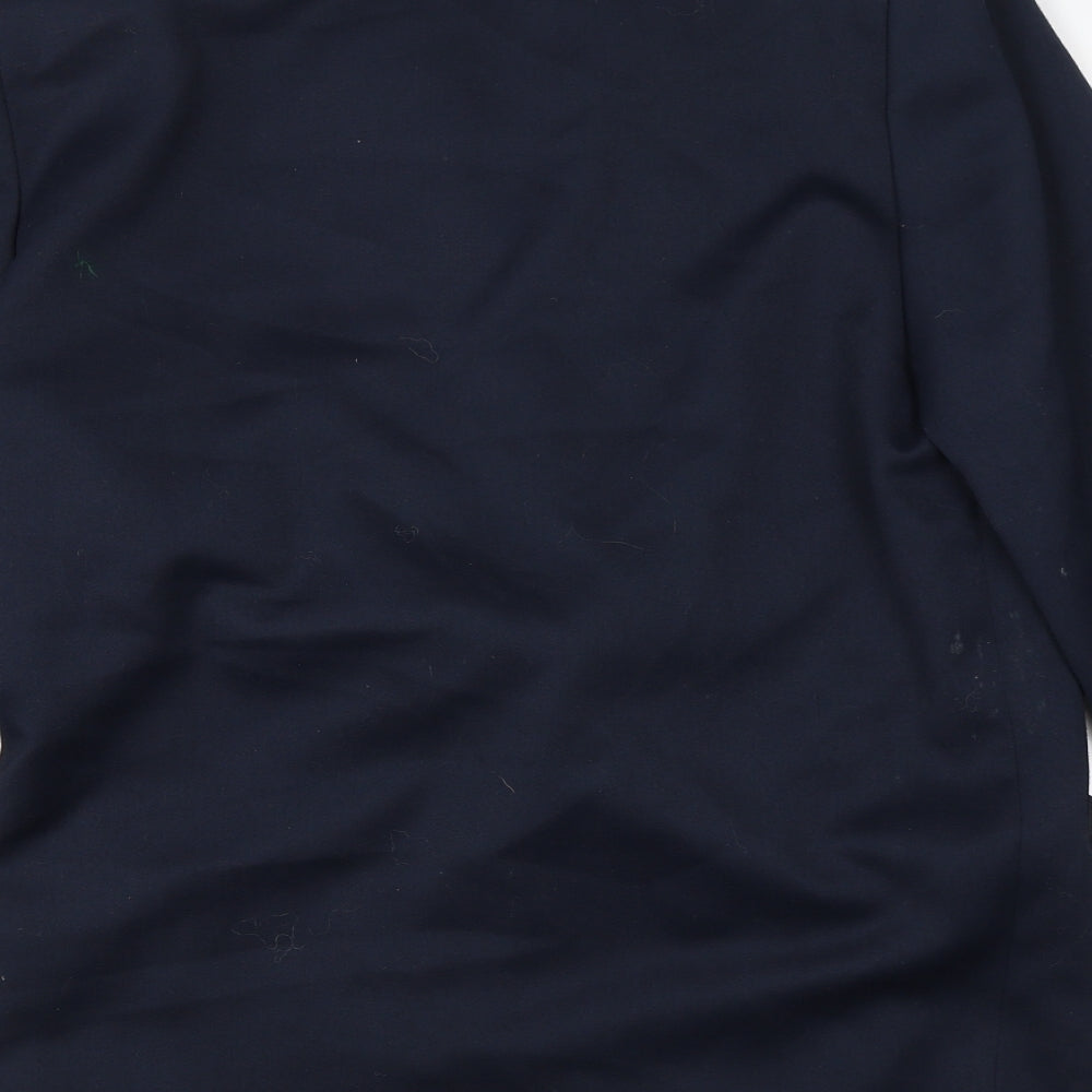 Richards Womens Blue Jacket Suit Jacket Size 12