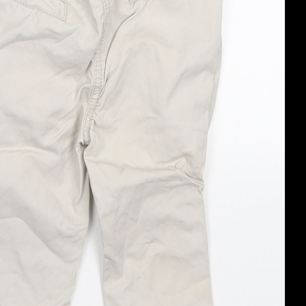 F&F Boys Grey Cargo Trousers Size 9-12 Months