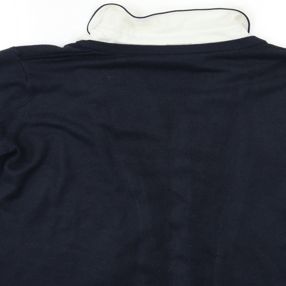 Special Collection Womens Blue Knit Pullover Jumper Size 18