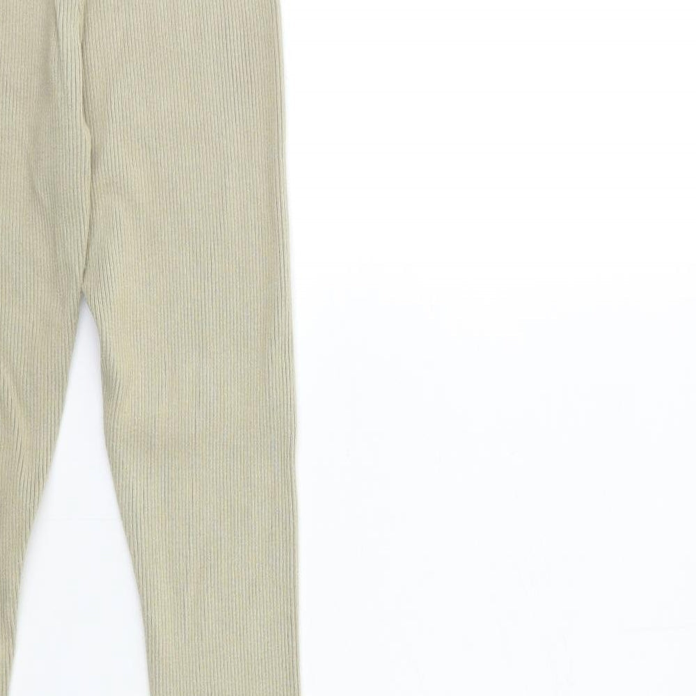 latitia mem Womens Beige Capri Trousers Size S L27 in