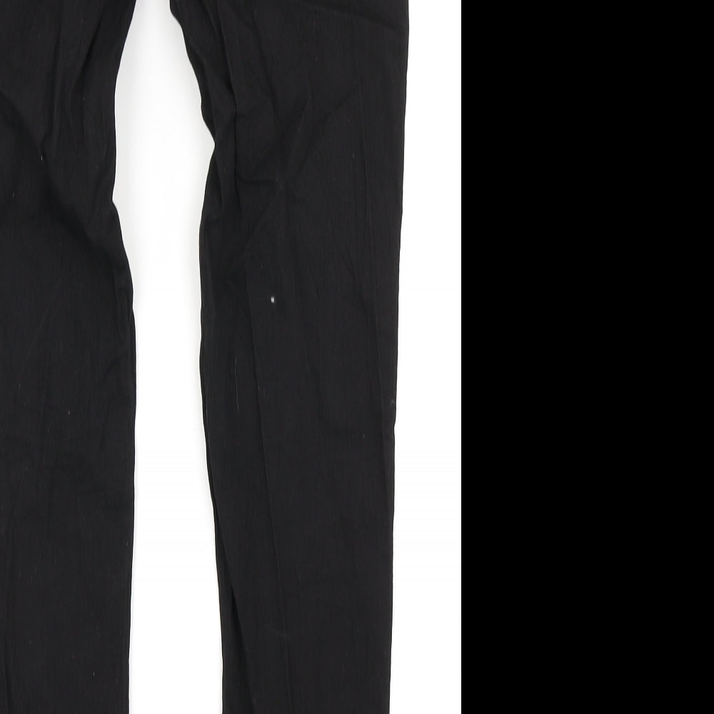 Denim Co Womens Black Denim Jegging Jeans Size 10 L22 in