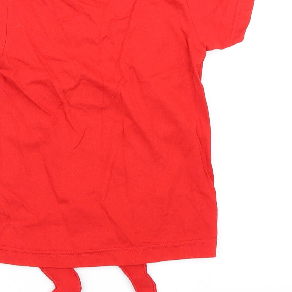 Jurassic World Boys Red Basic T-Shirt Size 12 Months - Dinosaurs