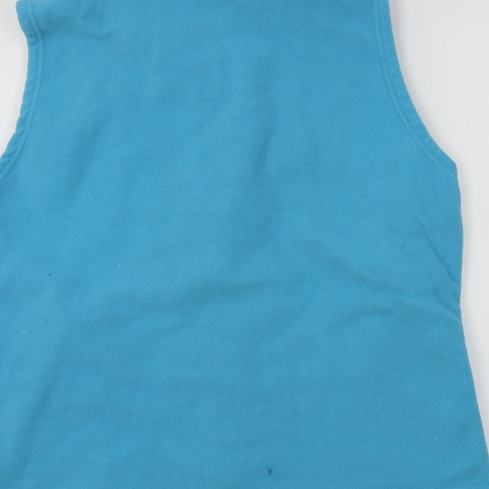 isle Womens Blue Jacket Waistcoat Size M