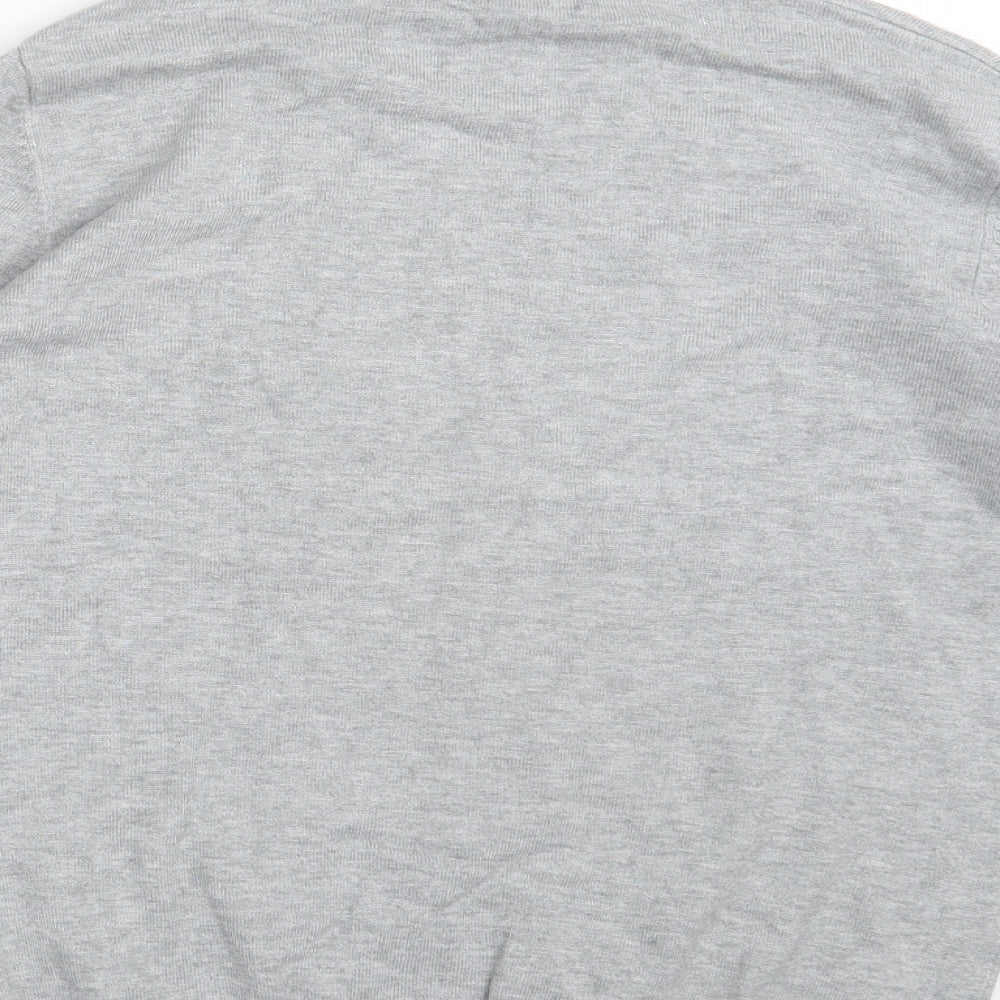 Papaya Womens Grey Pullover Sweatshirt Size 16