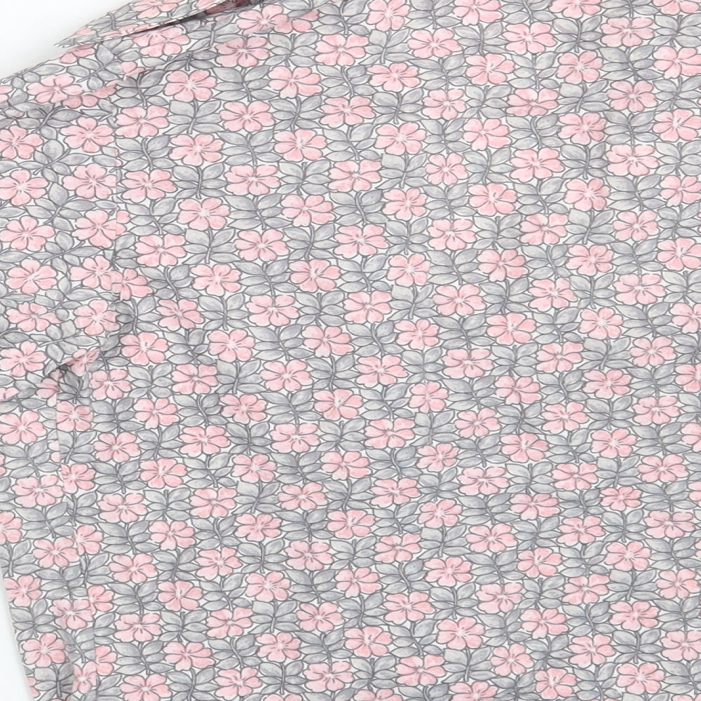 Preworn Womens Multicoloured Floral Basic Button-Up One Size