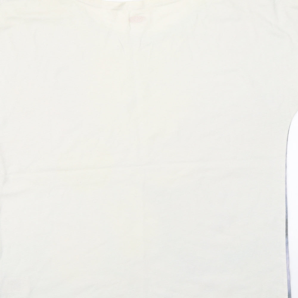 Marks and Spencer Girls White Top Pyjama Top Size 13-14 Years - Tatty teddy