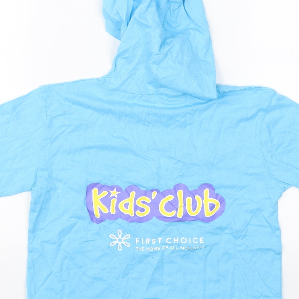 First Choice Girls Blue Basic T-Shirt Size 7 Years