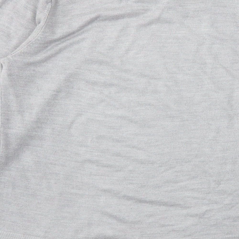 George Mens Grey Pullover Sweatshirt Size M