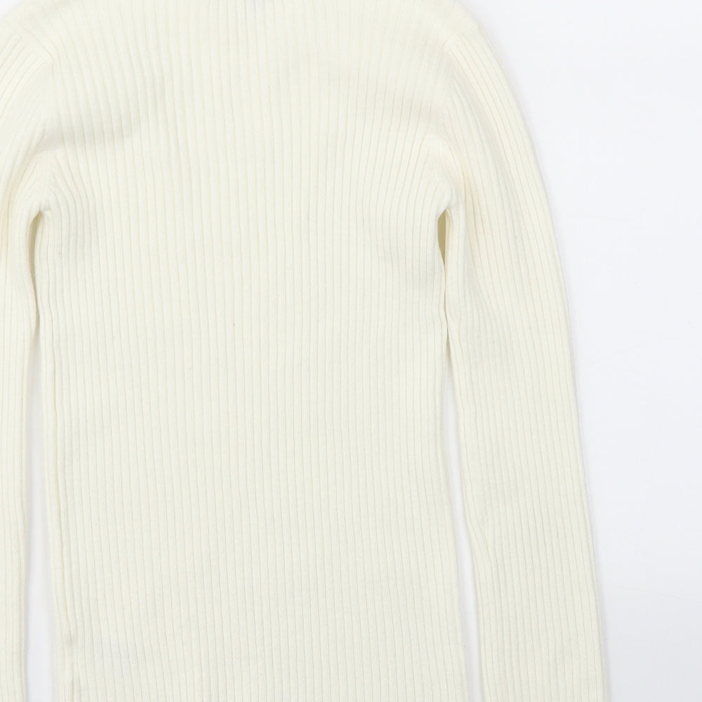 jhon lewis Girls Ivory Pullover Jumper Size 11 Years