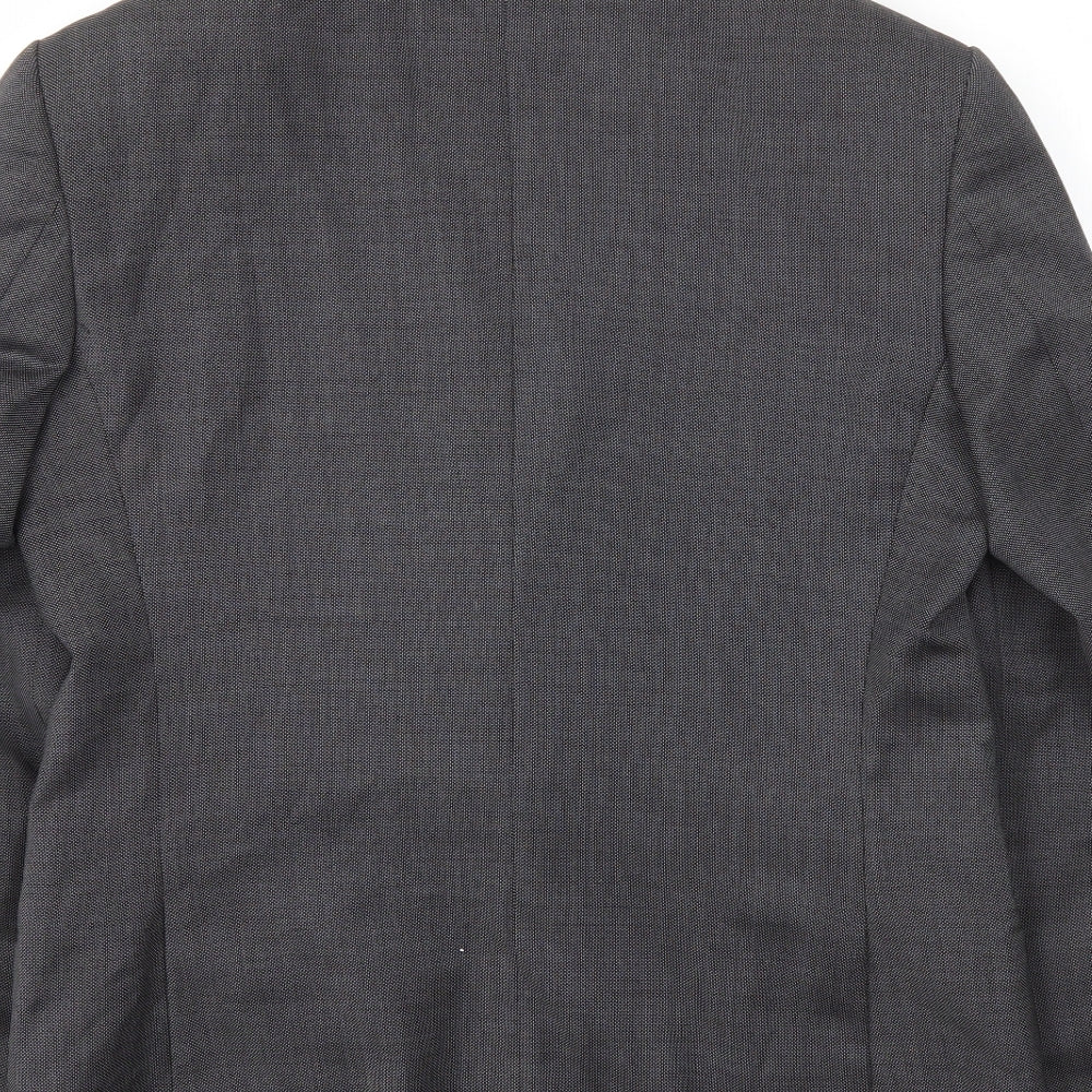 M&S Mens Grey Jacket Blazer Size 40
