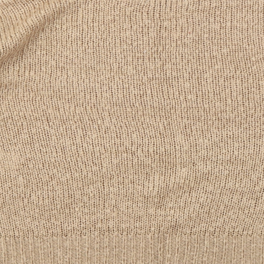 New Look Womens Beige Pullover Jumper Size S