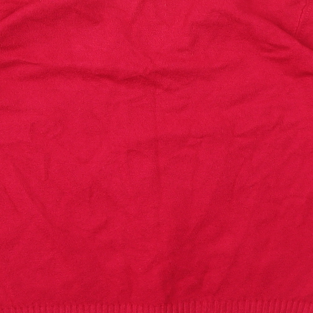 Marks & Spencer Womens Pink Pullover Jumper Size 14