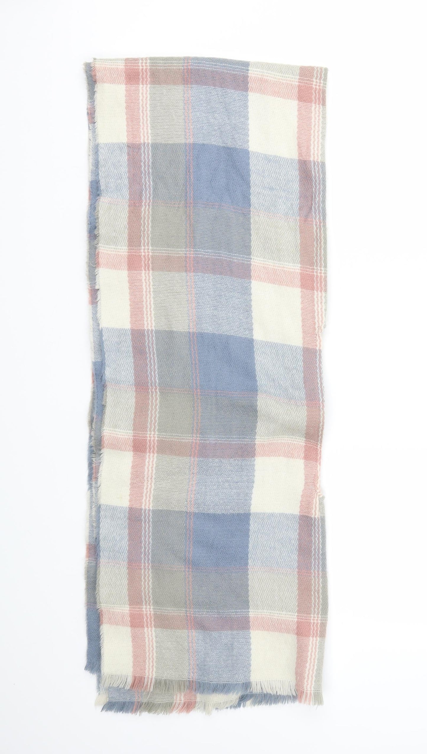 Preworn Womens Multicoloured Check Scarf