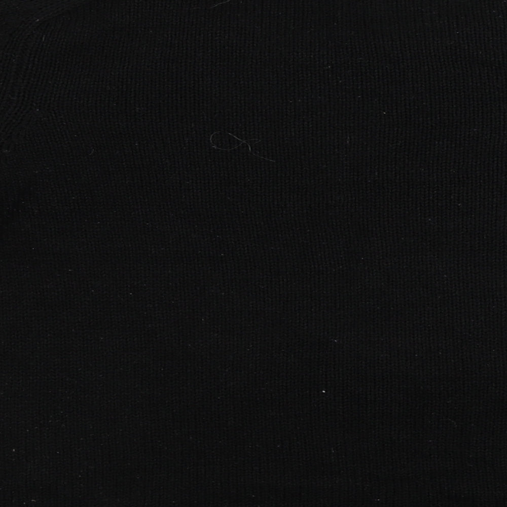 Sybilla Womens Black Pullover Jumper Size M