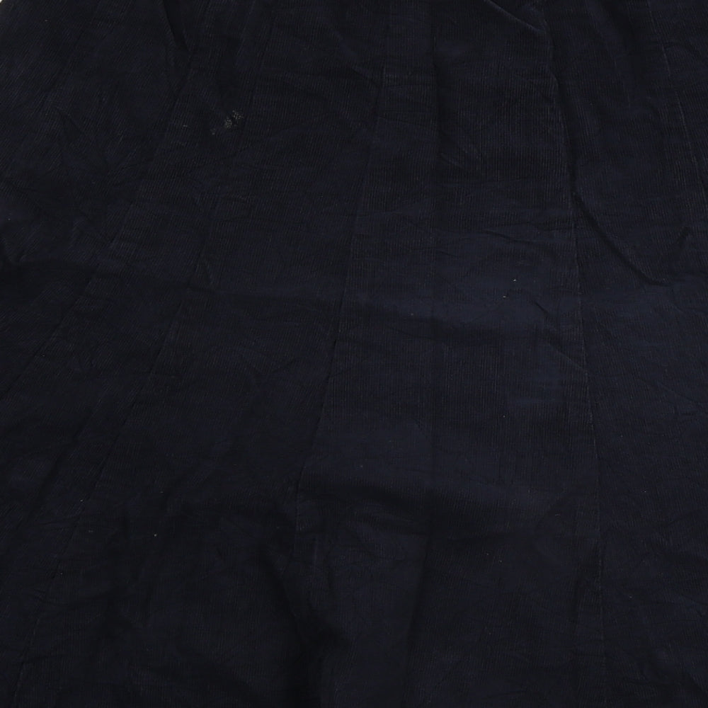 keu Womens Blue A-Line Skirt Size 12
