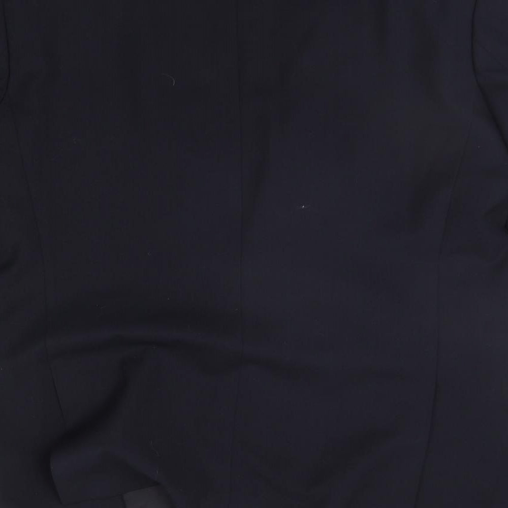 Harewood Mens Blue Jacket Suit Jacket Size S