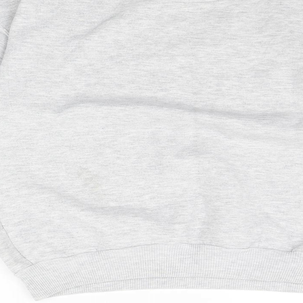 Fiori Womens Grey Pullover Jumper Size 2XL - washable mark