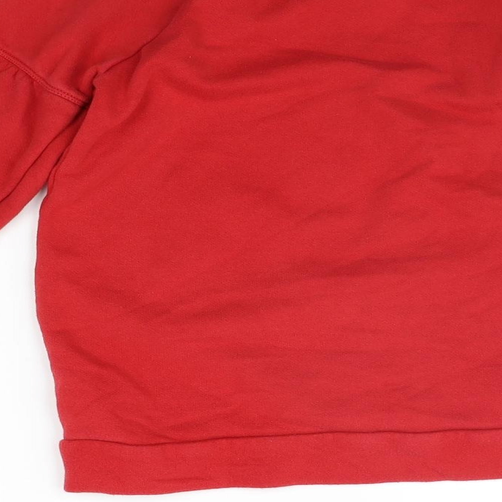 Gap Girls Red Pullover Jumper Size L - STAR