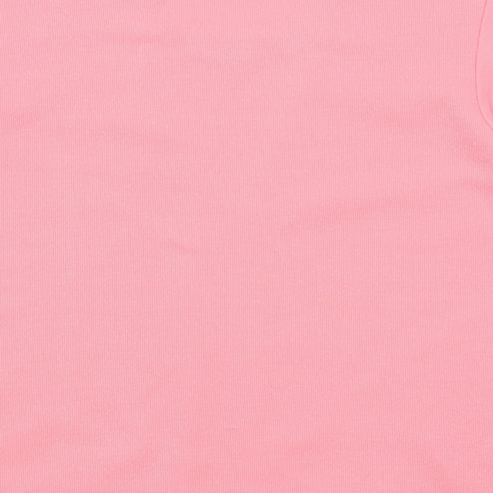 Preworn Womens Pink Basic T-Shirt Size S